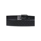 Bicolor Leather Regular Belt