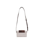 Beige Polyester Handbag