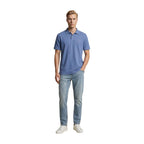 Blue Cotton Relaxed Fit Jeans