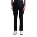 Blue Cotton Relaxed Fit Jeans