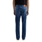 Blue Cotton Relaxed Fit Jeans