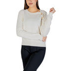 Beige Viscose Sweatshirt