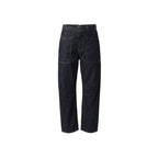 Blue Cotton Mom Jeans