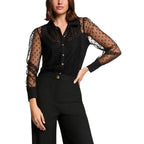 Black Polyester Sweater
