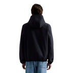 Black Polyester Shell Jacket