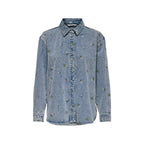 Light Blue Cotton Blouse