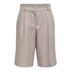 Gray Recycled Polyester Bermuda Shorts