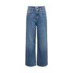 Blue Cotton Relaxed Fit Jeans