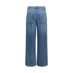 Blue Cotton Relaxed Fit Jeans