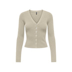Beige Viscose Cardigan