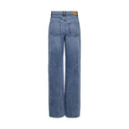 Blue Cotton Relaxed Fit Jeans