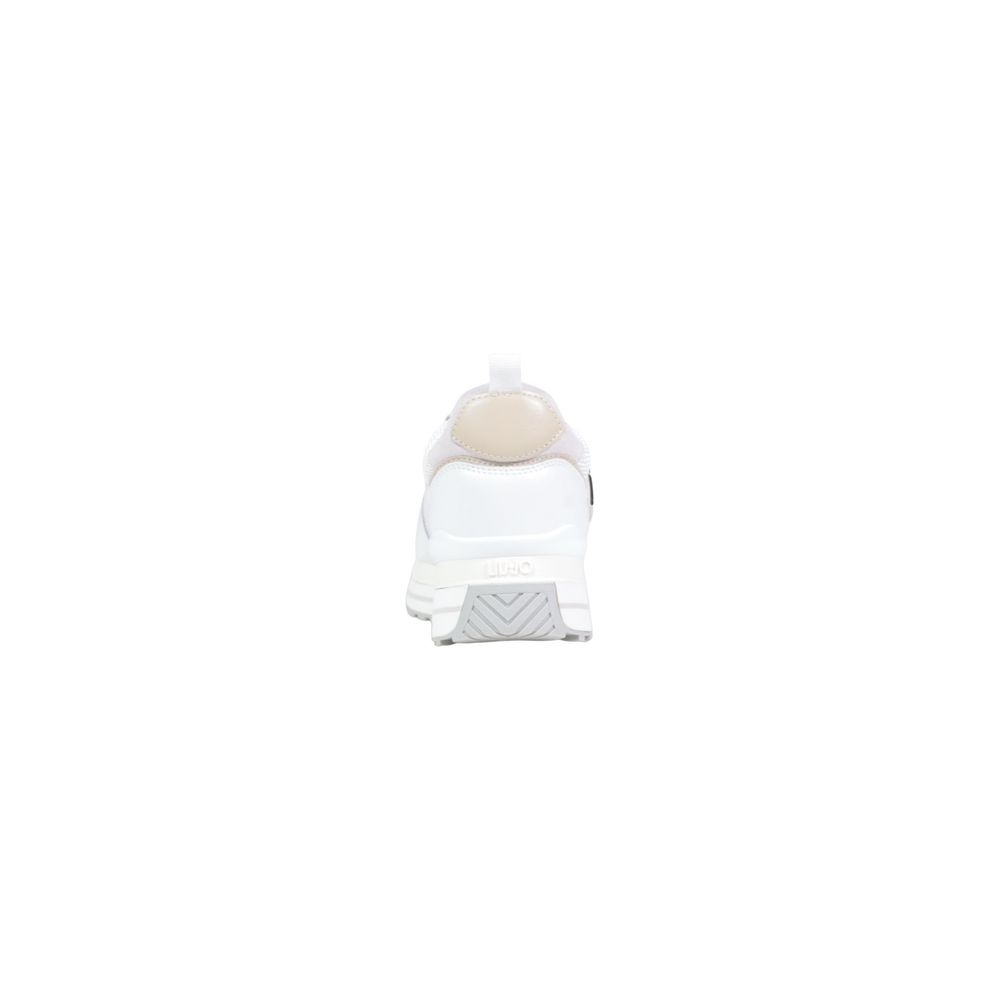 White Polyethylene Chunky Sneakers