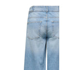 Light Blue Cotton Mom Jeans