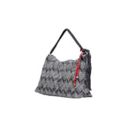 Blue Cotton Handbag