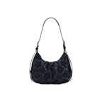 Black Cotton Handbag