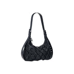 Black Cotton Handbag