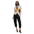 Multicolor Viscose Blouse