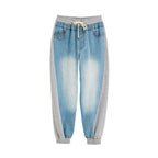 Light Blue Cotton Mom Jeans