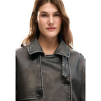Cream Polyethylene Coat