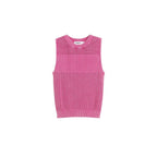 Pink Cotton Tank Tops