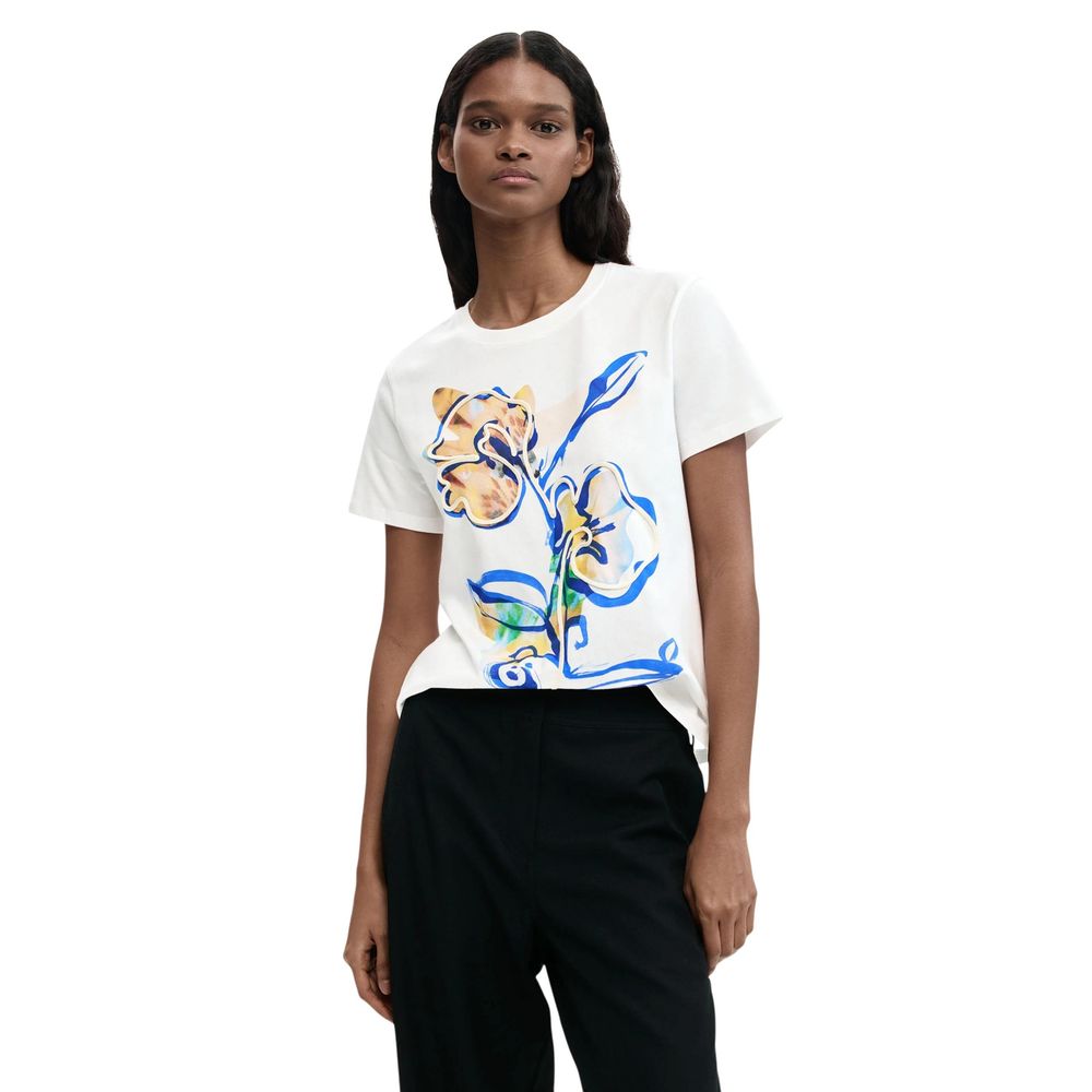 White Cotton T-Shirt