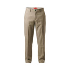 Beige Polyester Skinny Pants