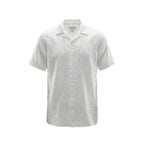 White Linen Shortsleeve Shirt