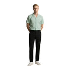 Green Linen Shortsleeve Shirt