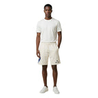 Cream Cotton Bermuda Shorts