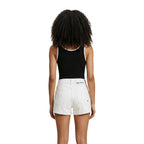 Black Cotton Bodysuit