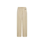 Beige Polyester Joggers (Workout Pants)