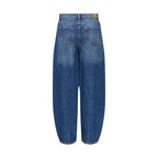 Blue Cotton Mom Jeans
