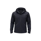 Black Polyester Hoodie