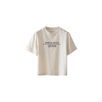 Cream Cotton T-Shirt