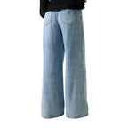 Light Blue Lyocell Relaxed Fit Jeans
