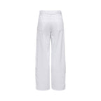 White Cotton Mom Jeans