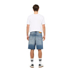 Light Blue Organic Cotton Bermuda Shorts