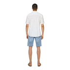 White Linen Shortsleeve Shirt
