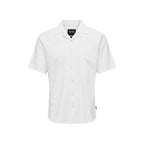 White Linen Shortsleeve Shirt