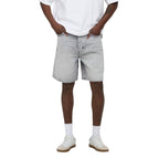 Gray Cotton Bermuda Shorts