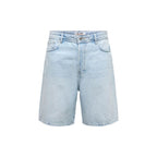 Light Blue Organic Cotton Bermuda Shorts