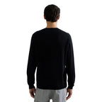 Black Cotton Sweatshirt