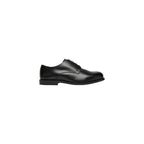 Black Leather Oxfords And Derbies