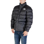 Black Polyester Full-Length Jacket
