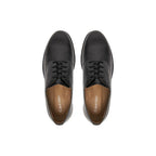 Black Leather Oxfords And Derbies