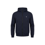 Blue Recycled Polyester Full-Length Jacket