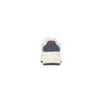 White Suede Leather Platform Sneakers