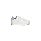 White Leather Chunky Sneakers