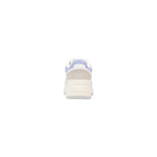 White Suede Leather Chunky Sneakers