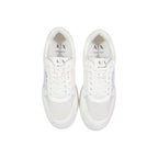 White Polyamide Athletic Sneakers